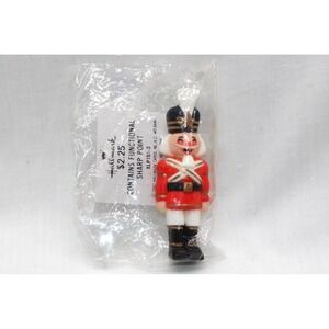 1982 Vintage Hallmark Nutcracker Toy Soldier Christmas Pin NEW in package 2.5"